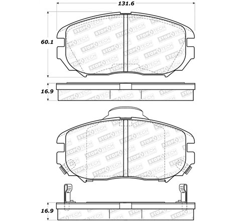 StopTech Street Brake Pads