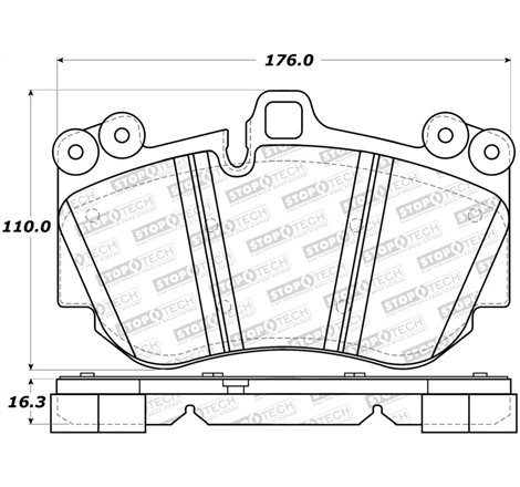 StopTech Street Brake Pads