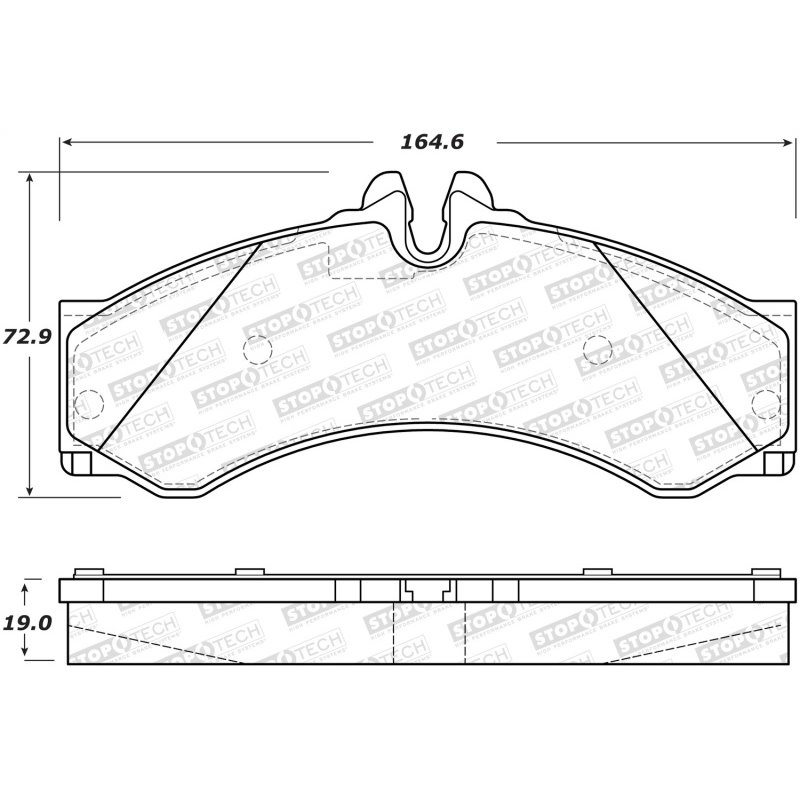 StopTech Street Brake Pads