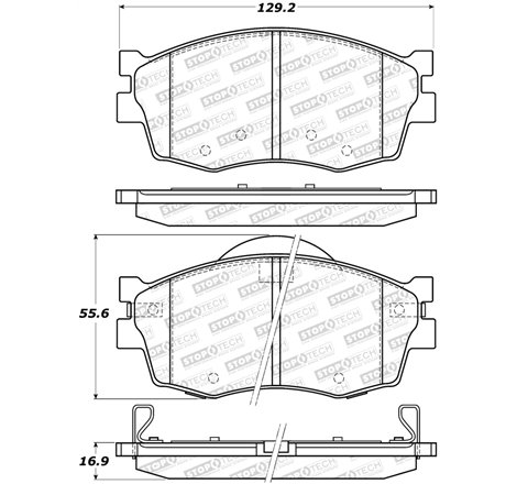 StopTech Street Brake Pads