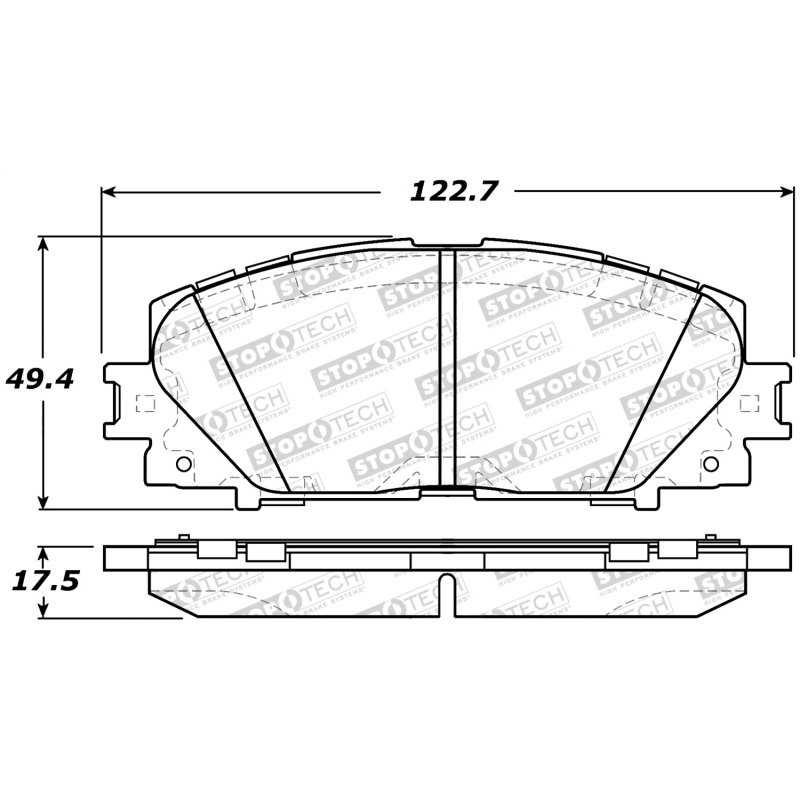 StopTech Street Brake Pads