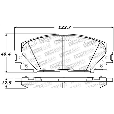 StopTech Street Brake Pads