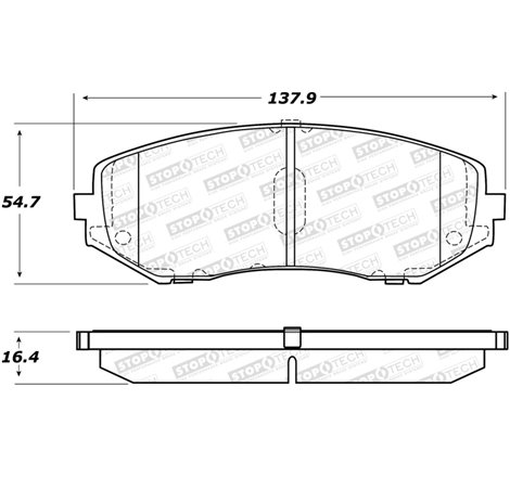 StopTech Street Brake Pads