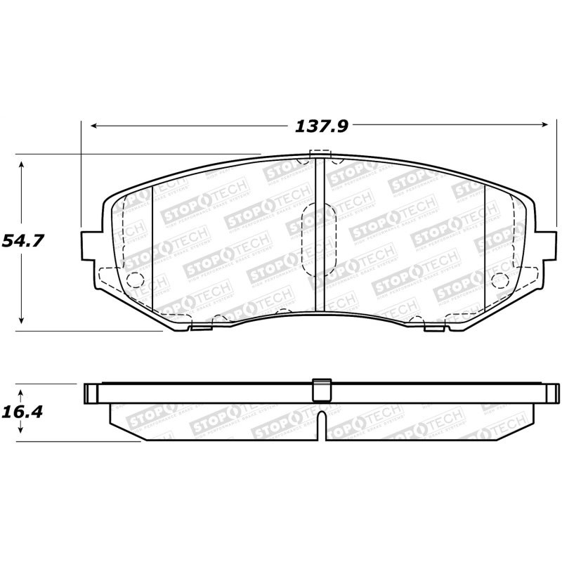 StopTech Street Brake Pads