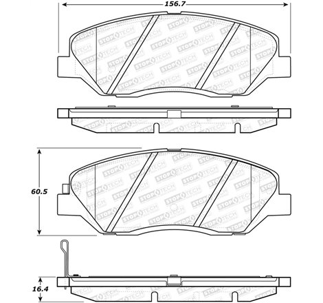 StopTech Street Brake Pads