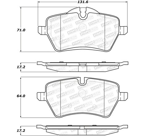 StopTech Street Brake Pads