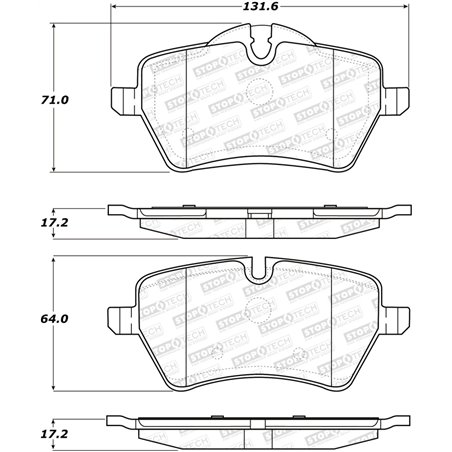 StopTech Street Brake Pads