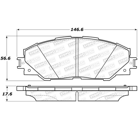 StopTech Street Brake Pads