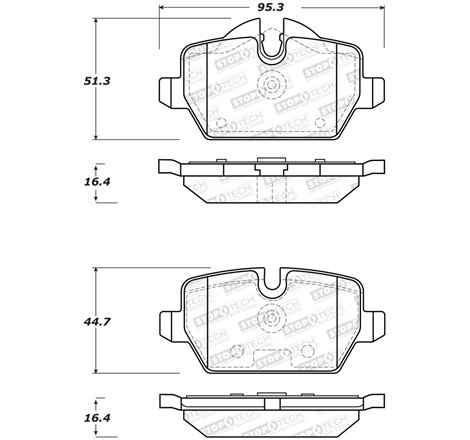 StopTech Street Brake Pads