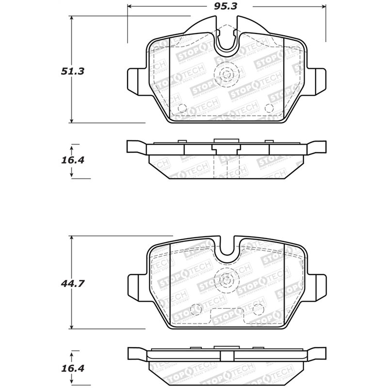 StopTech Street Brake Pads