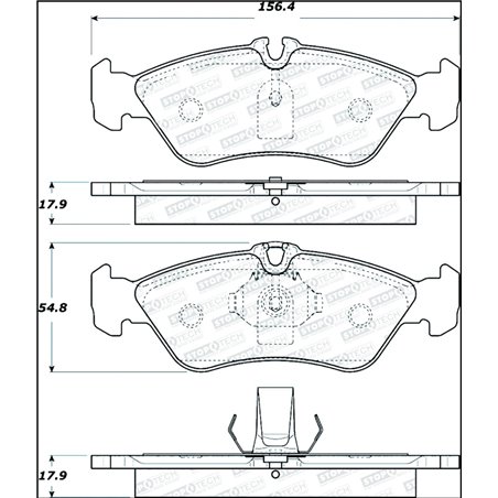 StopTech Street Brake Pads