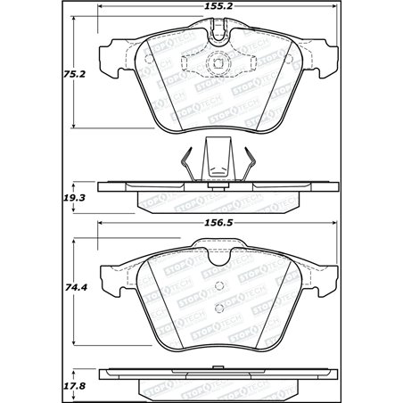 StopTech Street Brake Pads