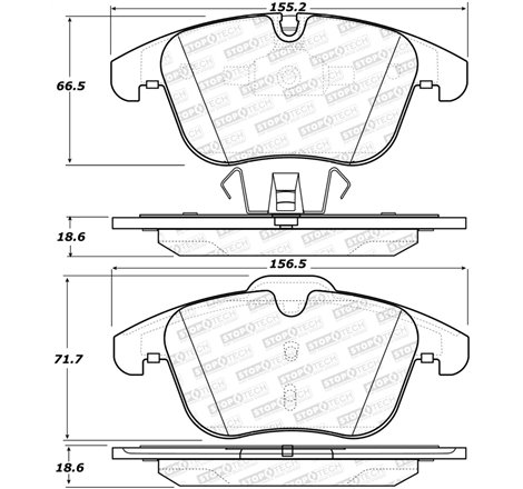 StopTech Street Brake Pads