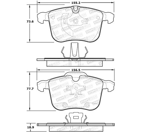 StopTech Street Brake Pads