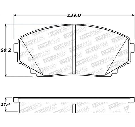 StopTech Street Brake Pads