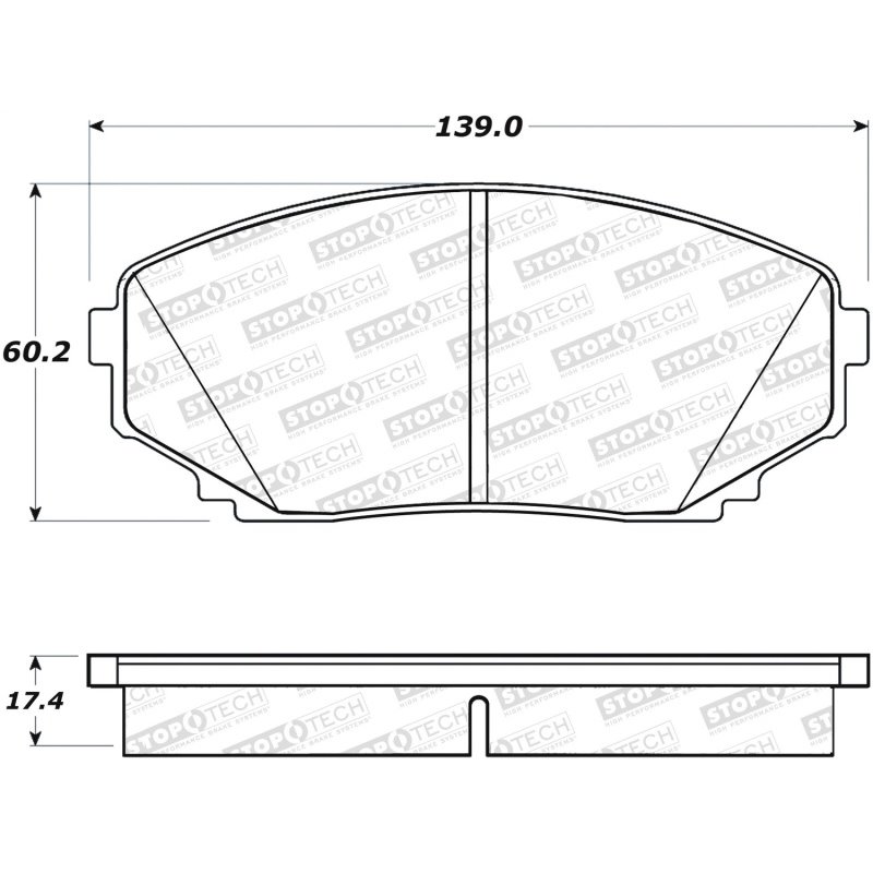 StopTech Street Brake Pads