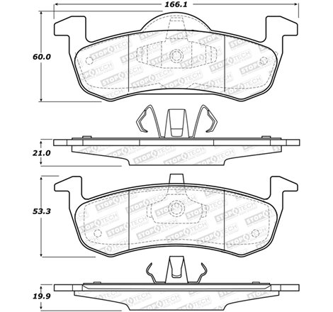 StopTech Street Brake Pads