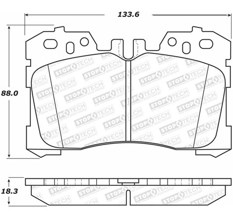 StopTech Street Brake Pads