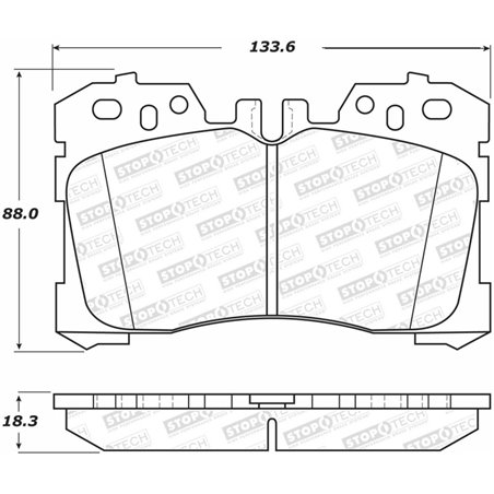 StopTech Street Brake Pads