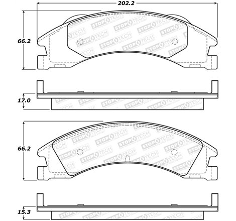 StopTech Street Brake Pads