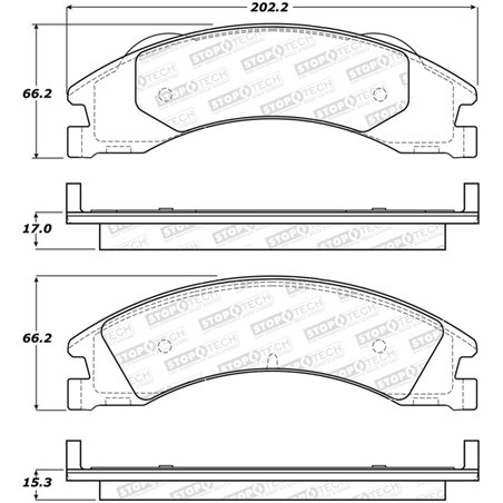 StopTech Street Brake Pads