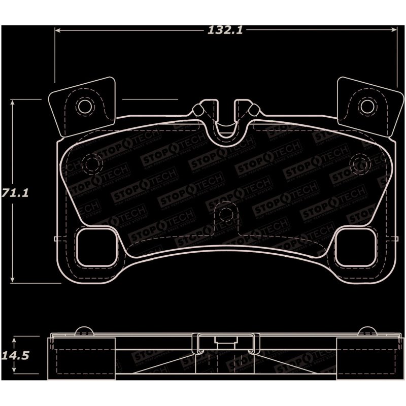 StopTech Street Brake Pads - Front