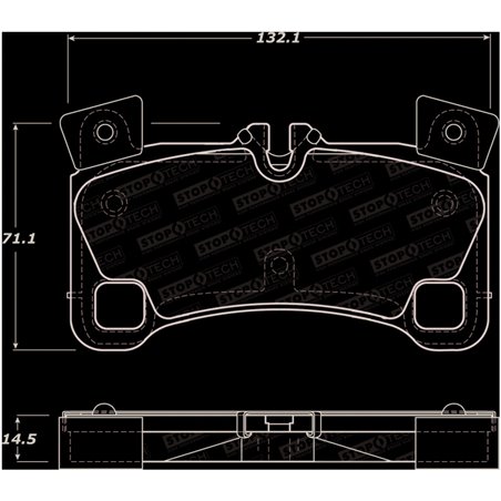 StopTech Street Brake Pads - Front