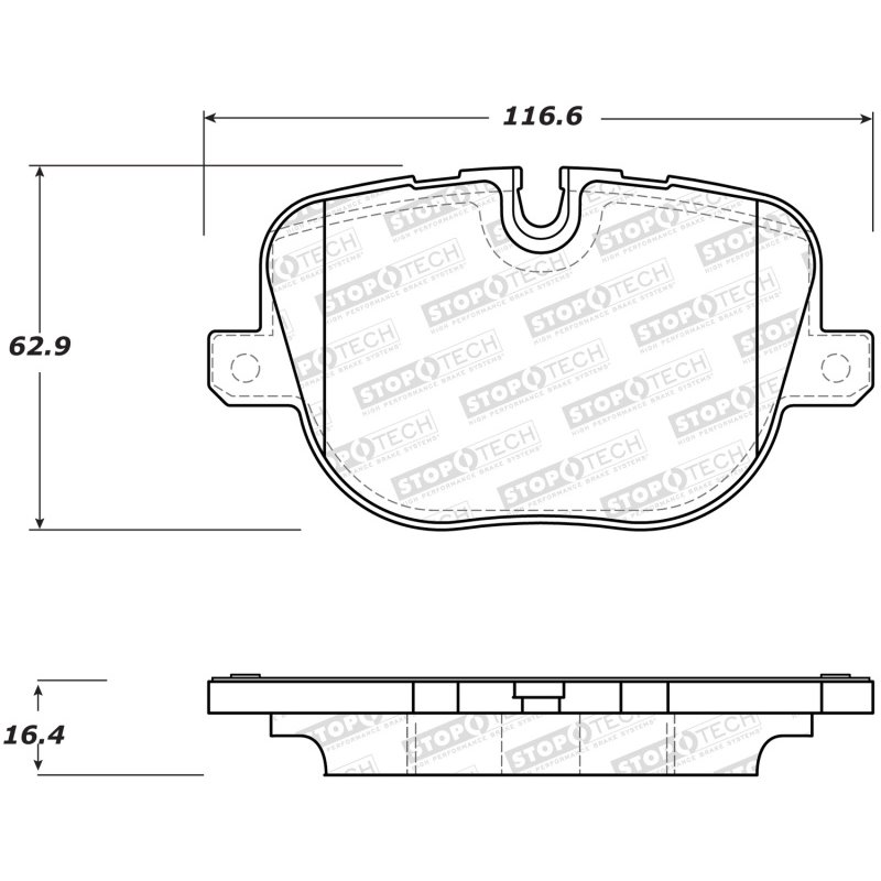 StopTech Street Brake Pads - Front