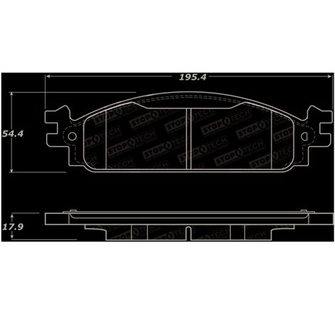 StopTech Street Brake Pads - Front