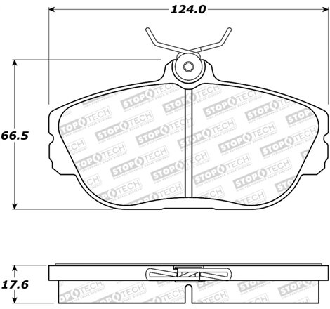 StopTech Street Brake Pads - Front