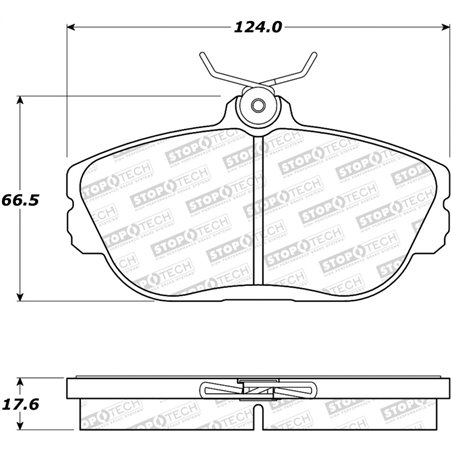 StopTech Street Brake Pads - Front