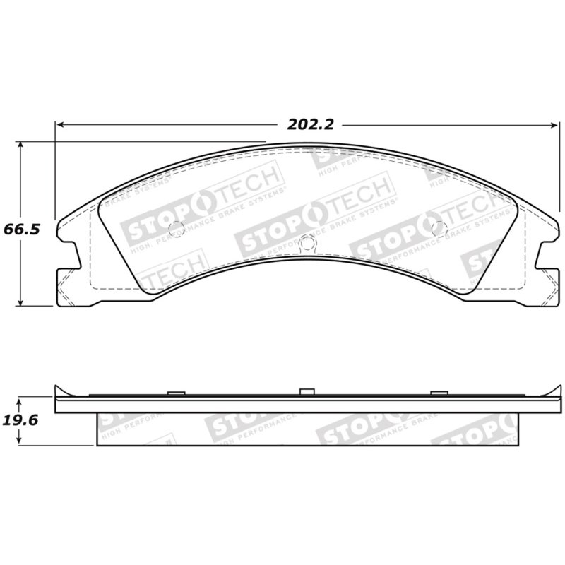 StopTech Street Brake Pads - Front/Rear