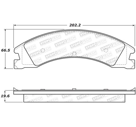 StopTech Street Brake Pads - Rear