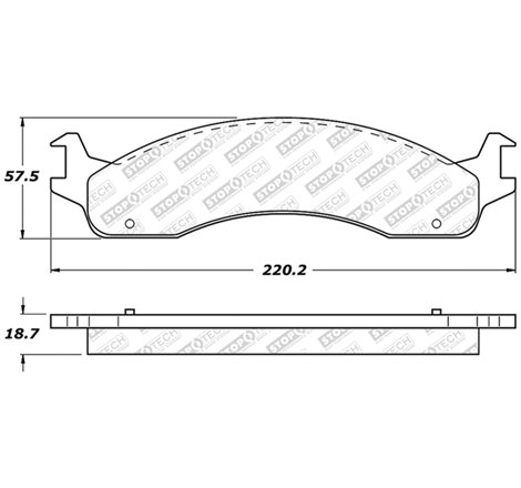 StopTech Street Select Brake Pads