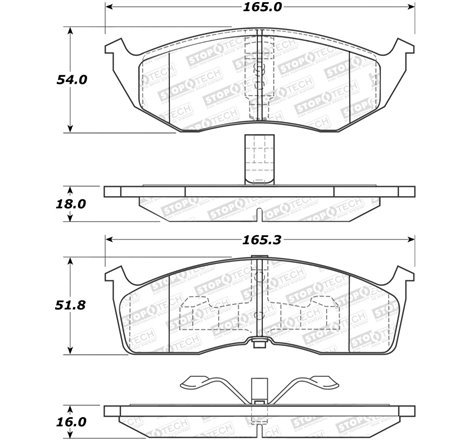 StopTech Street Select Brake Pads