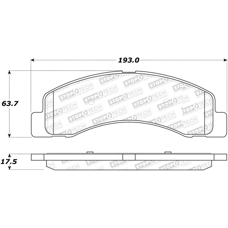 StopTech Street Select Brake Pads