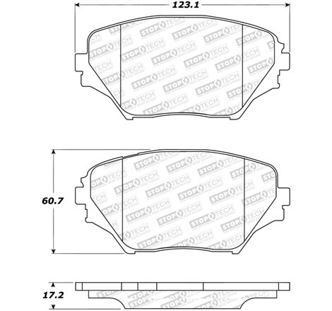 StopTech Street Select Brake Pads