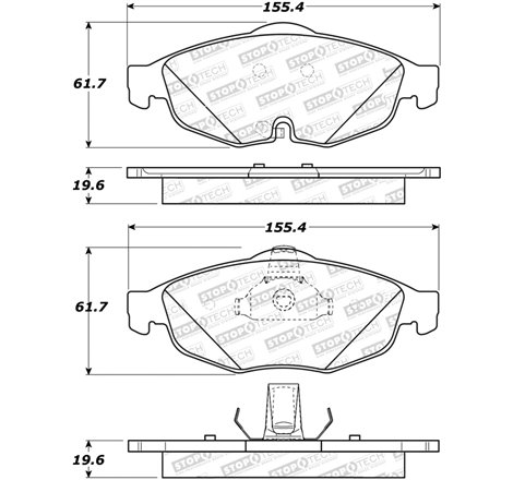 StopTech Street Select Brake Pads