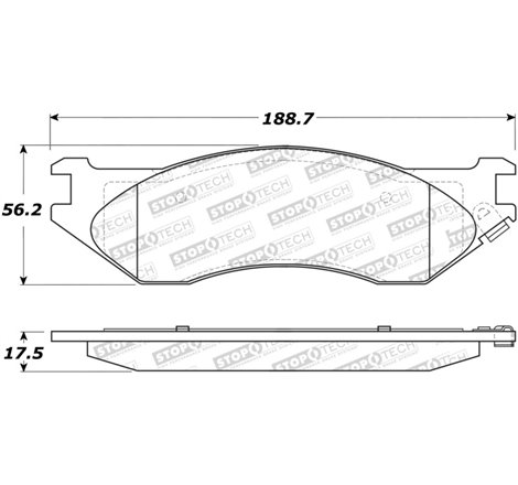 StopTech Street Select Brake Pads