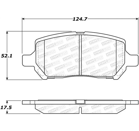 StopTech Street Select Brake Pads