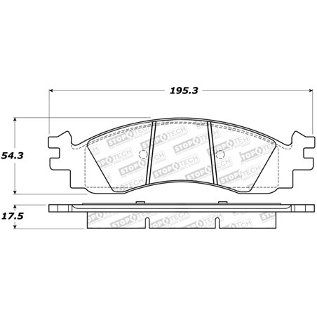 StopTech Street Select Brake Pads