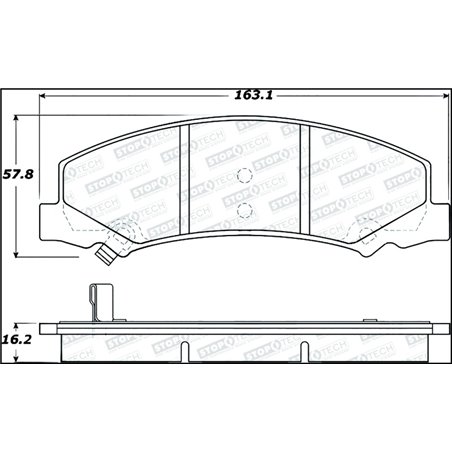 StopTech Street Select Brake Pads