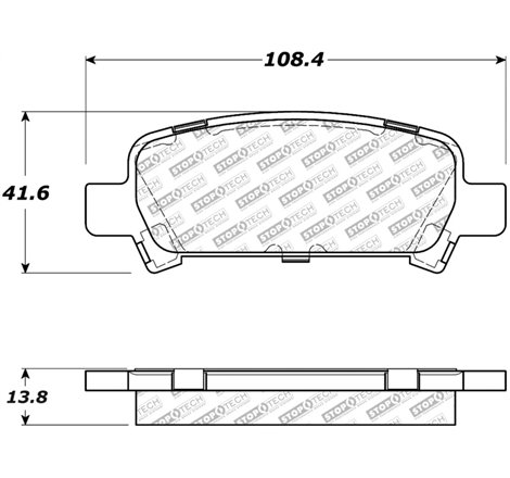 StopTech Street Select Brake Pads - Front/Rear