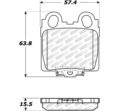 StopTech Street Select Brake Pads - Front/Rear