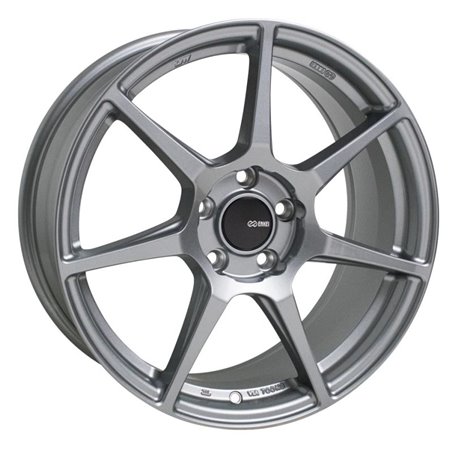 Enkei TFR 17x8 5x114.3 35mm Offset 72.6 Bore Diameter Storm Gray Wheel