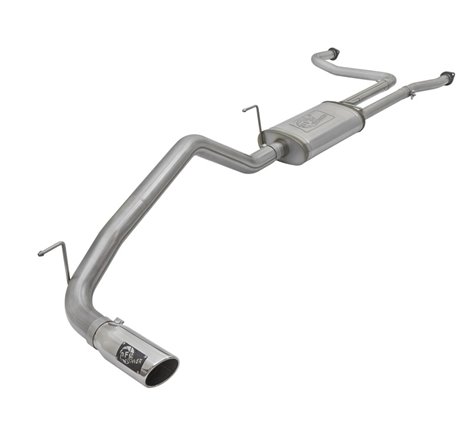 aFe MACH Force-Xp 2-1/2in Cat-Back Exhaust System w/ Polished Tip 16-17 Nissan Titan XD V8 5.6L