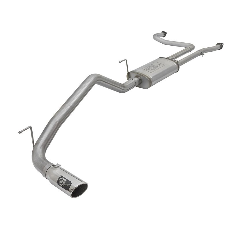 aFe MACH Force-Xp 2-1/2in Cat-Back Exhaust System w/ Polished Tip 16-17 Nissan Titan XD V8 5.6L