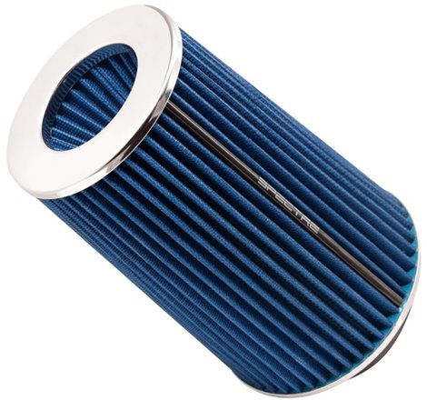 Spectre Adjustable Conical Air Filter 9-1/2in. Tall (Fits 3in. / 3-1/2in. / 4in. Tubes) - Blue