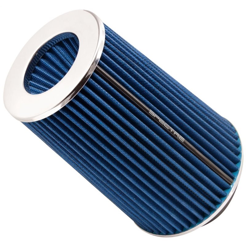 Spectre Adjustable Conical Air Filter 9-1/2in. Tall (Fits 3in. / 3-1/2in. / 4in. Tubes) - Blue