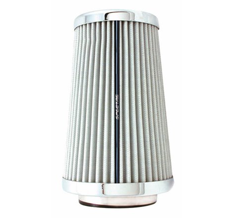 Spectre Adjustable Conical Air Filter 9-1/2in. Tall (Fits 3in. / 3-1/2in. / 4in. Tubes) - White